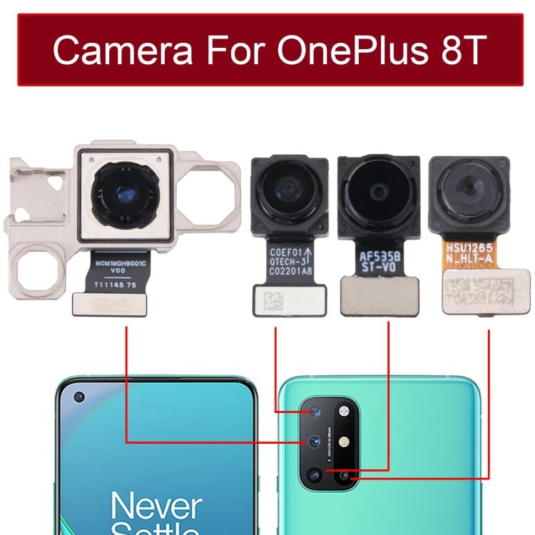 For OnePlus 8T Black White Style Back Facing Camera, For OnePlus 8T (Black White Style)