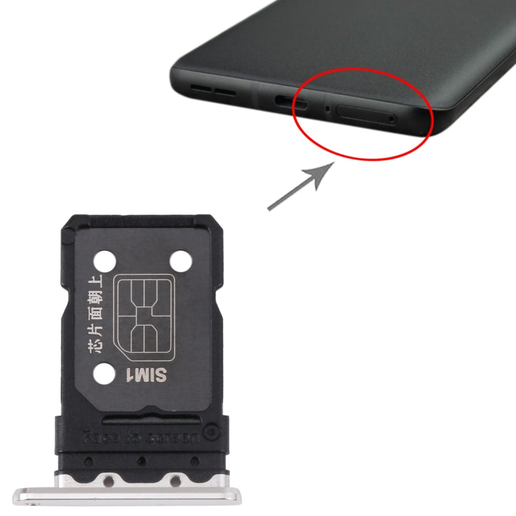 Tiroir pour carte SIM + plateau pour carte SIM, pour OnePlus 10 Pro NE2210 NE2211 NE2213 NE2215
