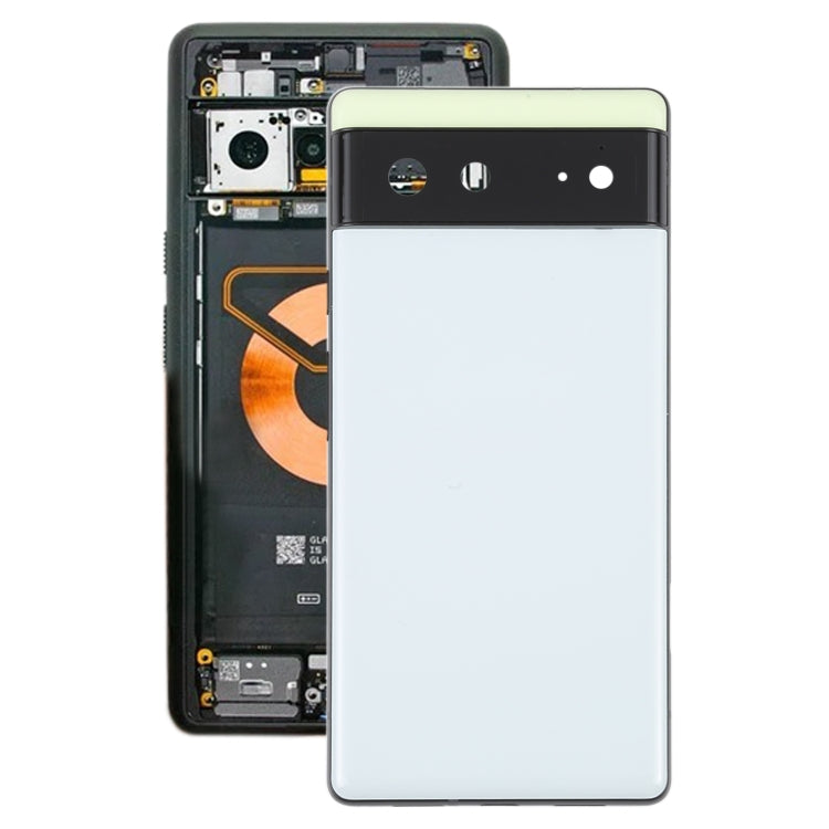 For Google Pixel 6 Battery Back Cover with Middle Frame