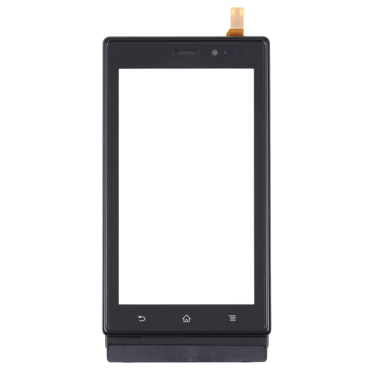 Original Touch Panel with Frame For Sony Xperia Sola MT27i, For Sony Xperia Sola MT27i(with Frame)