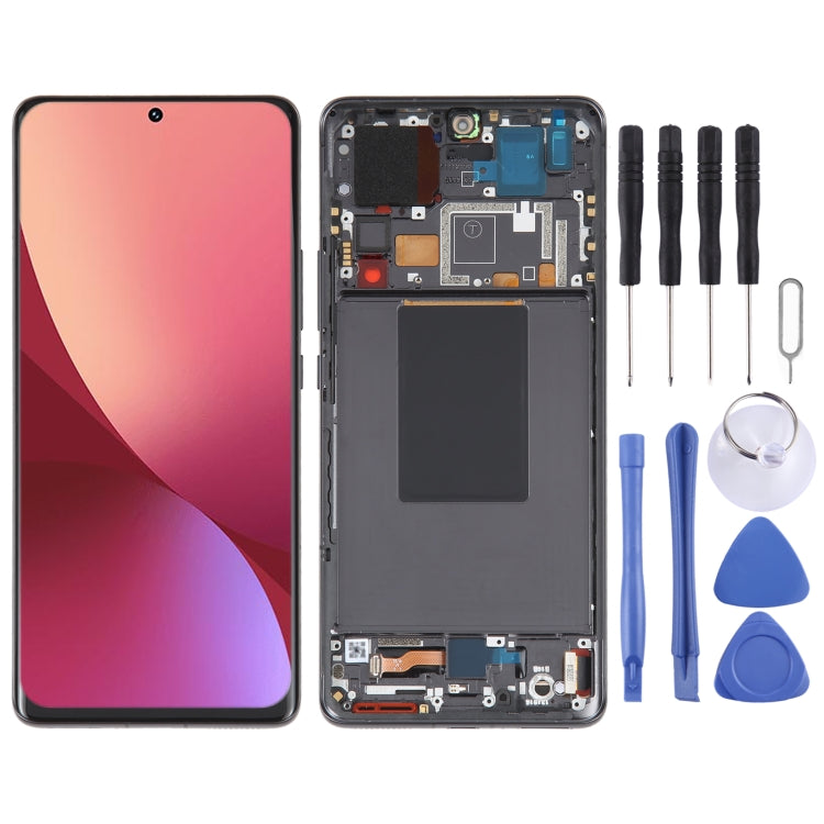 For Xiaomi 12 Pro / 12S Pro AMOLED Original LCD Screen Digitizer Full Assembly with Frame, For Xiaomi 12 Pro / 12S Pro (Original), For Xiaomi 12 Pro / 12S Pro - BSPART