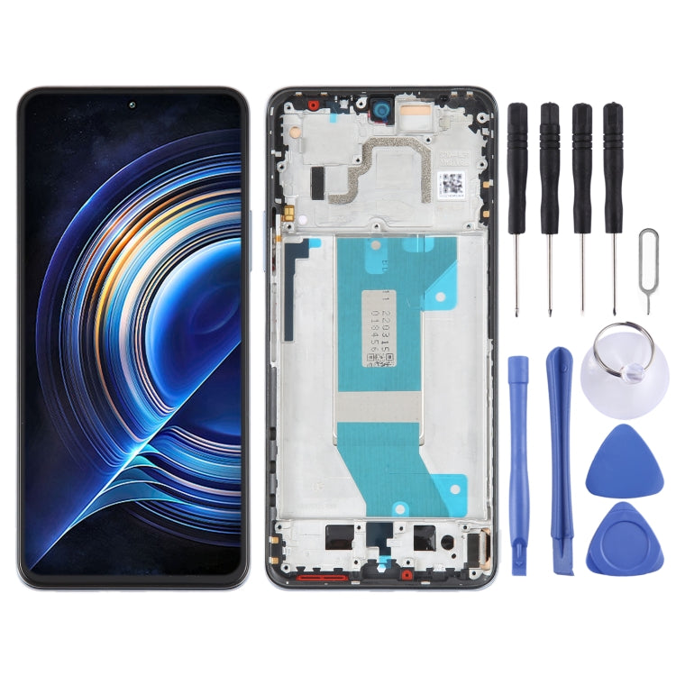 Pantalla LCD AMOLED original para Xiaomi Redmi K50/K50 Pro, digitalizador completo con marco (original)