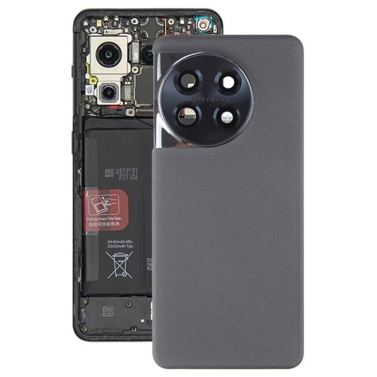 Tapa trasera de batería original PBH110 con tapa para lente de cámara para OnePlus 11 (original con tapa), para OnePlus 11 (con tapa para lente de cámara)