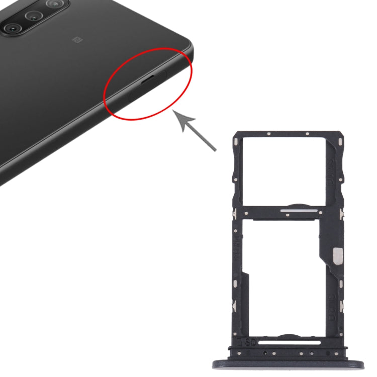 For Sony Xperia 10 IV Original SIM Card Tray + SIM / Micro SD Card Tray, For Sony Xperia 10 IV