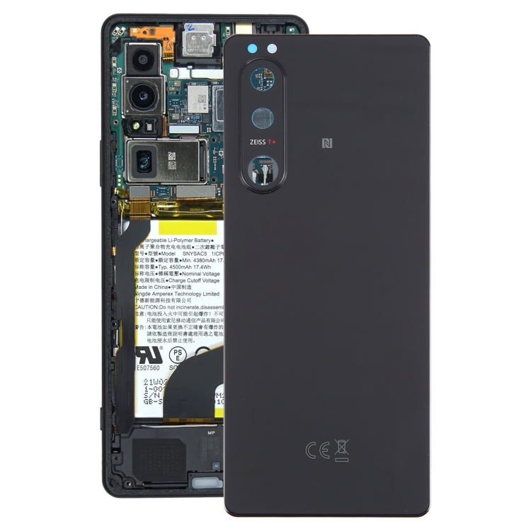 For Sony Xperia 5 III Original Battery Back Cover with Camera Lens Cover, For Sony Xperia 5 III