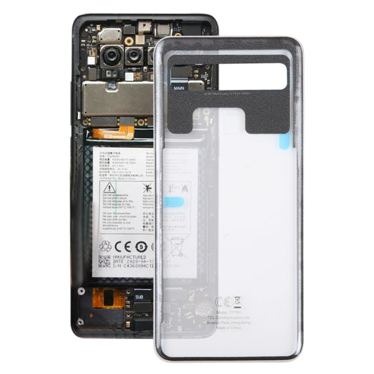 For TCL 10L T770H OEM Glass Battery Back Cover, For TCL 10L
