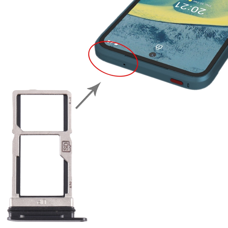 For Nokia XR20 Original SIM Card Tray + SIM / Micro SD Card Tray, For Nokia XR20