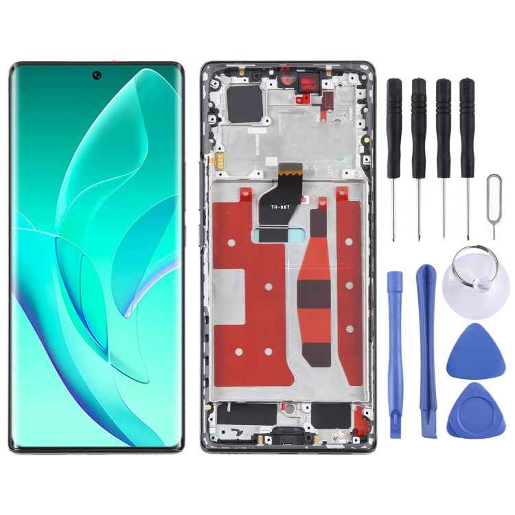 Original LCD Screen For Honor 60 Digitizer Full Assembly with Frame