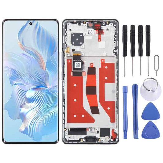 Original LCD Screen For Honor 80 Digitizer Full Assembly with Frame