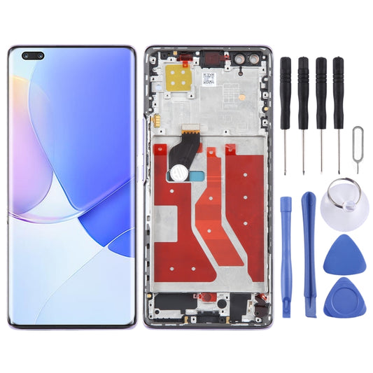 Original LCD Screen For Huawei nova 9 Pro Digitizer Full Assembly with Frame, For Huawei nova 9 Pro (Original)