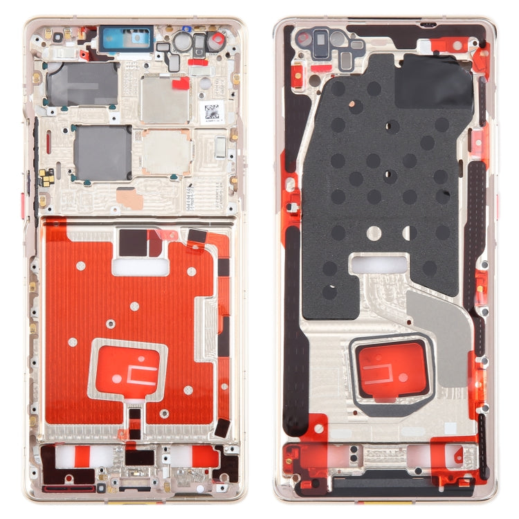 For Huawei Mate 40 Pro Front Housing LCD Frame Bezel Plate, For Huawei Mate 40 Pro (Original)