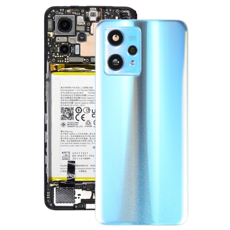 For Realme 9 Pro+ Original Battery Back Cover with Camera Lens Cover, For Realme 9 Pro+ (Original with Lens Cover), For Realme 9 Pro+ (Original)