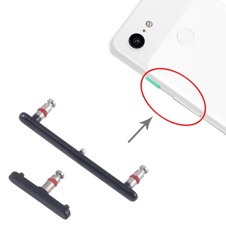 For Google Pixel 3 Original Power Button + Volume Button Control Button, For Google Pixel 3 (Original)
