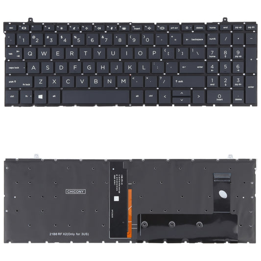 For HP ProBook 450 G9 455 G9 455R G9 HSN-Q34C-4 US Version Keyboard with Backlight, For HP ProBook 450 G9