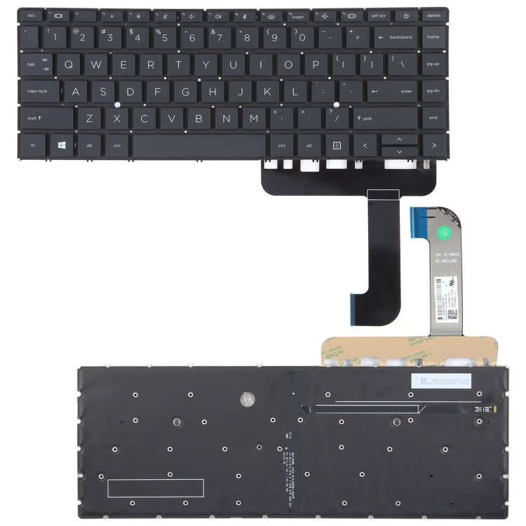 For HP Zbook Studio G7 G8 M14606-00 US Version Keyboard with Backlight, For HP Zbook Studio G7