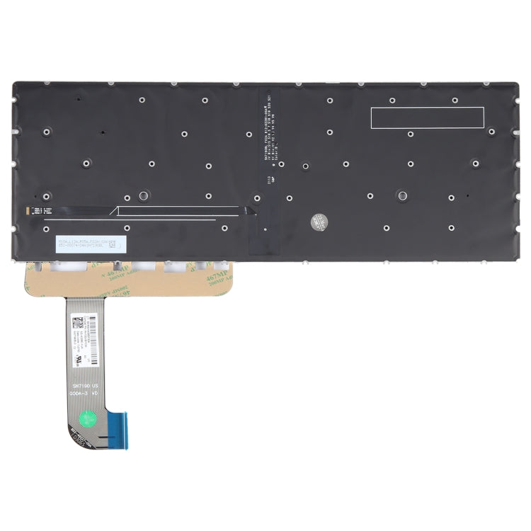 For HP Zbook Studio G7 G8 M14606-00 US Version Keyboard with Backlight, For HP Zbook Studio G7