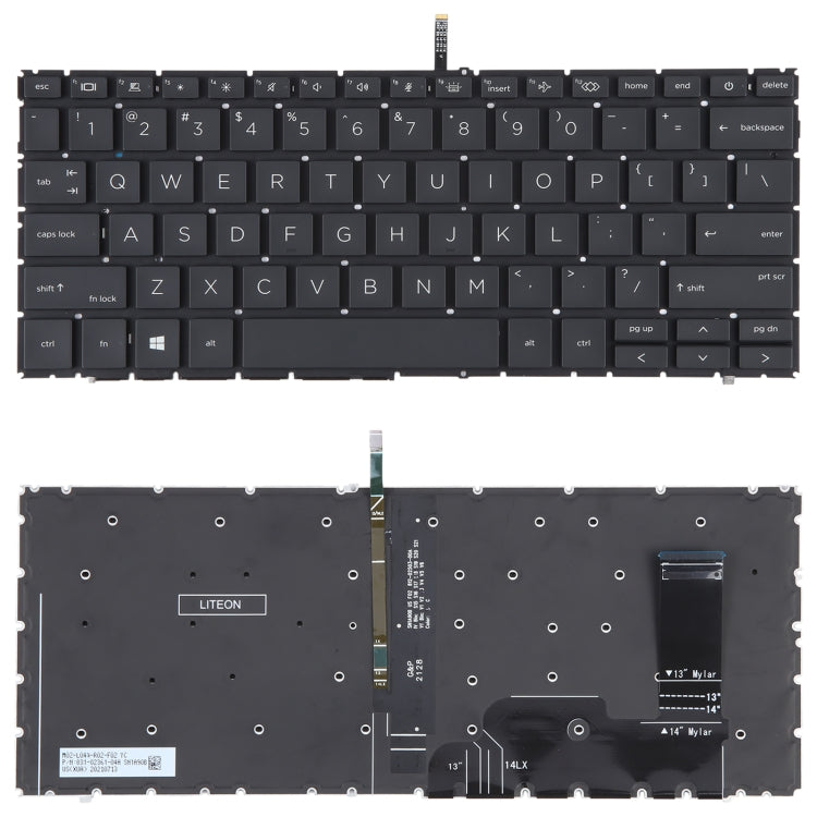 For HP ProBook 440 G9 445 G9 US Version Keyboard with Backlight, For HP ProBook 440 G9