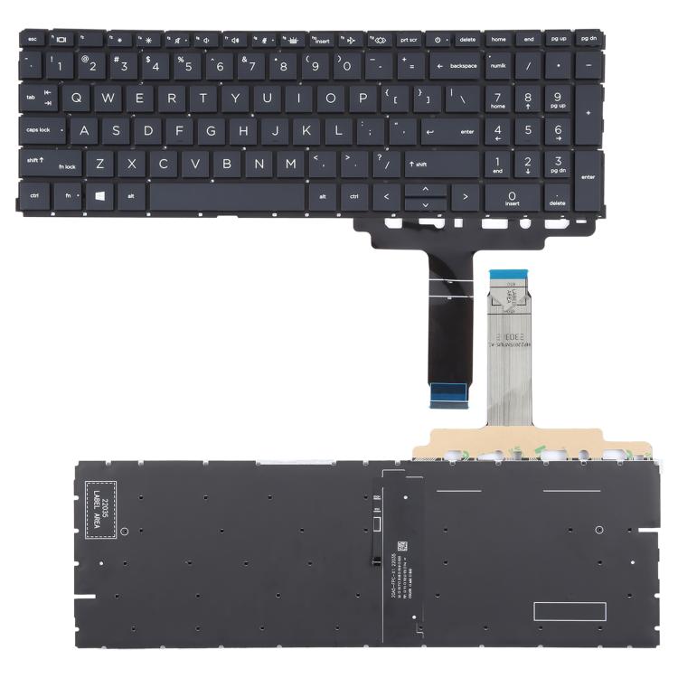 For HP ProBook 450 G8 455 G8 455R G8 650 G8 HSN-Q27C HSN-Q31C US Version Keyboard with Backlight, For HP ProBook 450 G8
