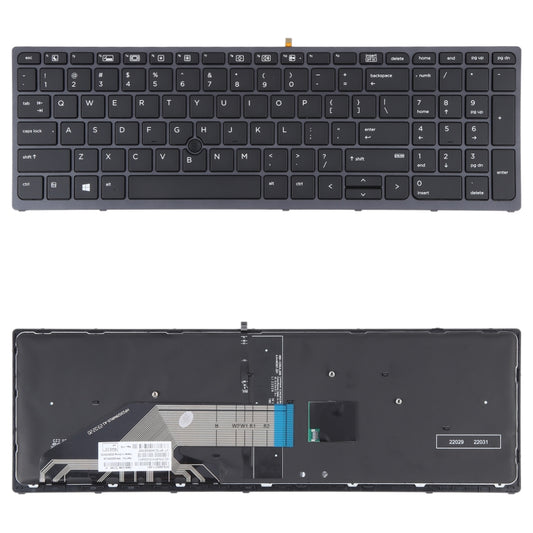 For HP ZBOOK 15 G3 17 G3 US Version Keyboard with Backlight and Pointing, For HP ZBOOK 15 G3