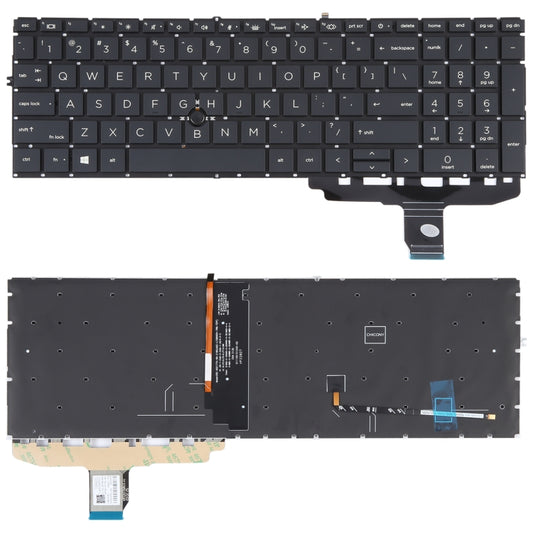 US Version Keyboard with Backlight and Pointing For HP ELITEBOOK 850 G7 G8 845 G7 G8 855 G7 G8 L89916-001 L89918 HPM19G1, For HP ELITEBOOK 850 G7(US Version)