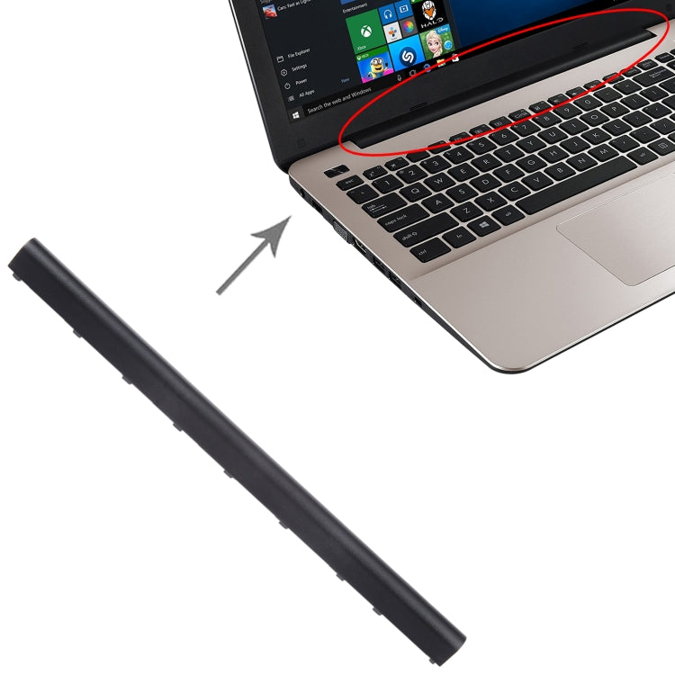 Plastic Shaft Cover for Asus A555L A555 K555 X555 Y583L F554  W509 VW510 W519, For Asus A555L (Plastic)