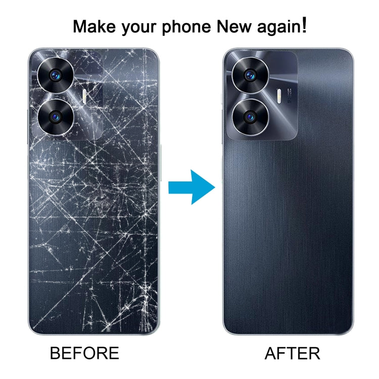 For Realme C55 Original Battery Back Cover with Camera Lens Cover, For Realme C55