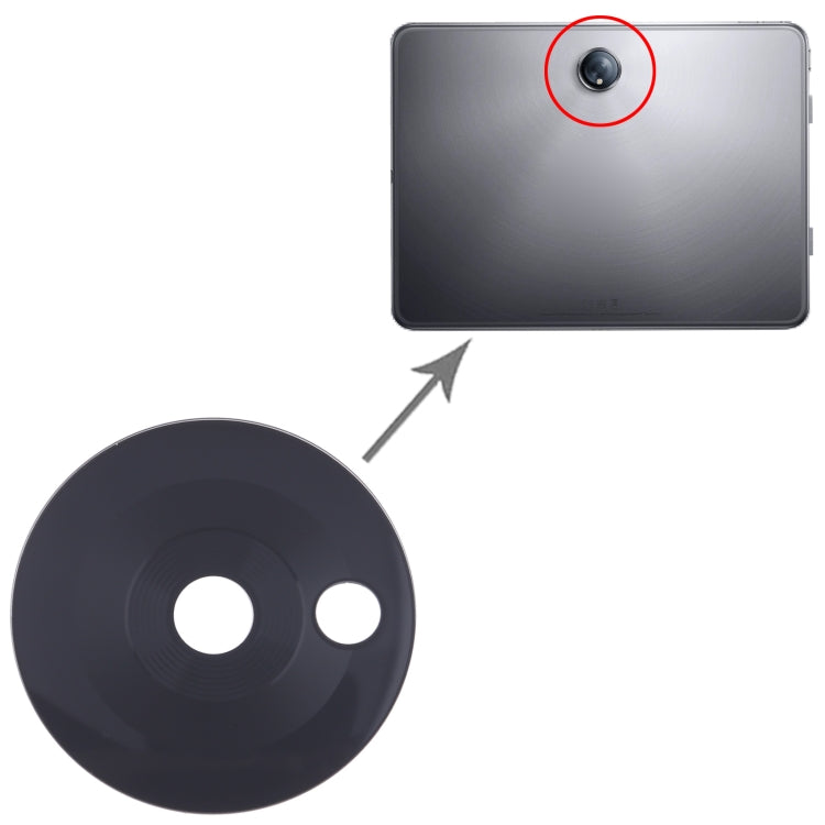 For OPPO Pad 2 10 PCS Back Camera Lens, For OPPO Pad 2