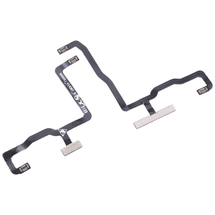 For ZTE Nubia Red Magic 6 1 Pair Power Button & Volume Button Flex Cable, For ZTE Nubia Red Magic 6