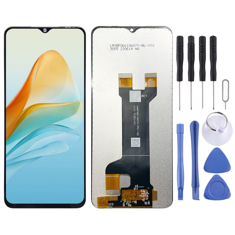 For ZTE Blade V40 Design 8046 LCD Screen with Digitizer Full Assembly, For ZTE Blade V40 Design