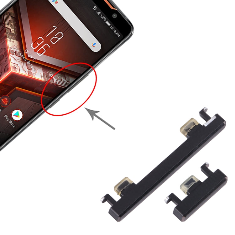 For Asus ROG Phone ZS600KL 1Set Power Button + Volume Control Button, For Asus ROG Phone