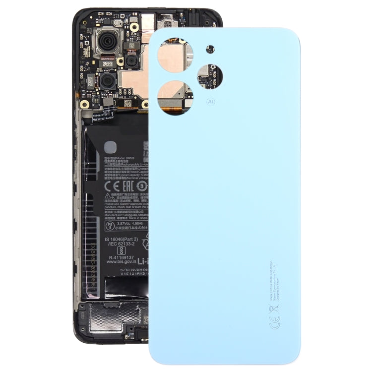 Coque arrière de batterie en verre OEM pour Xiaomi Redmi 12 4G