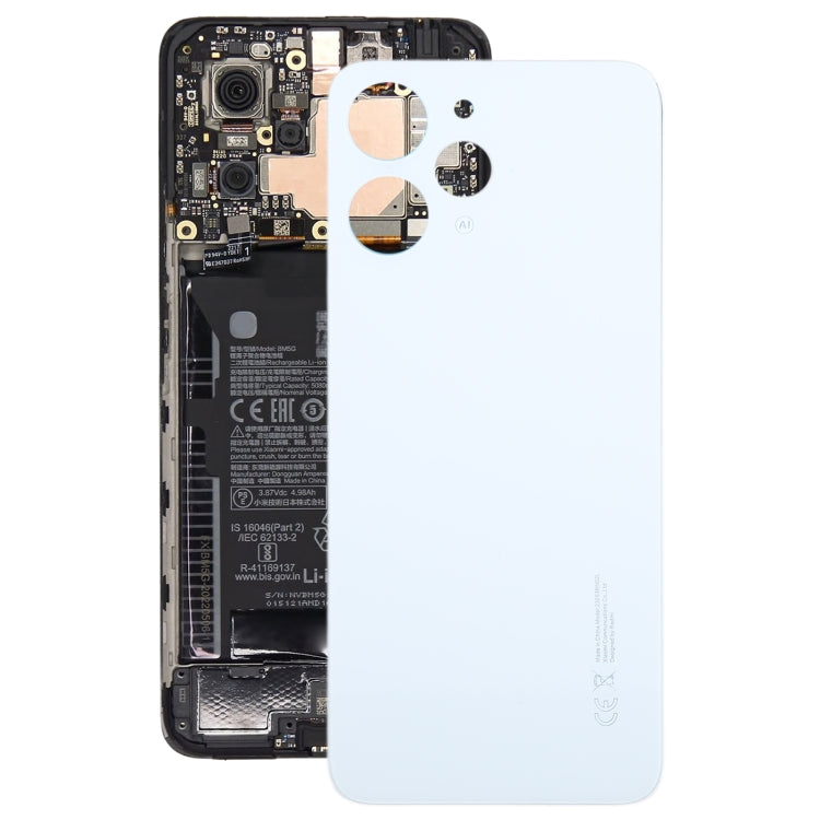Coque arrière de batterie en verre OEM pour Xiaomi Redmi 12 4G