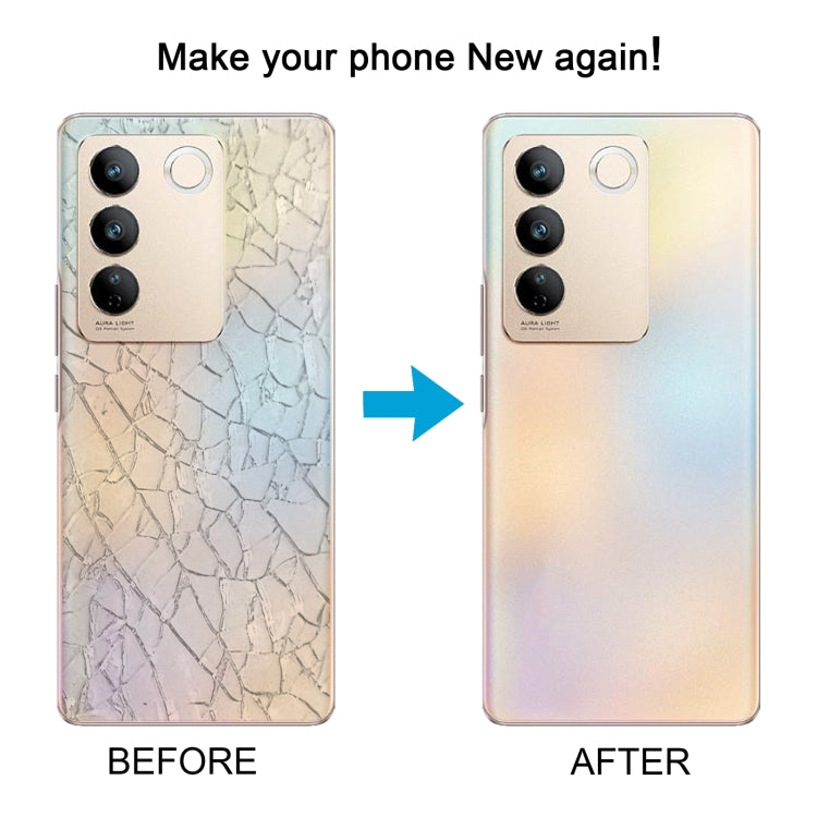 For vivo V27 OEM Glass Material Battery Back Cover, For vivo V27