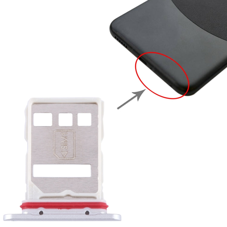 For Huawei Mate 60 SIM + NM Card Tray, For Huawei Mate 60