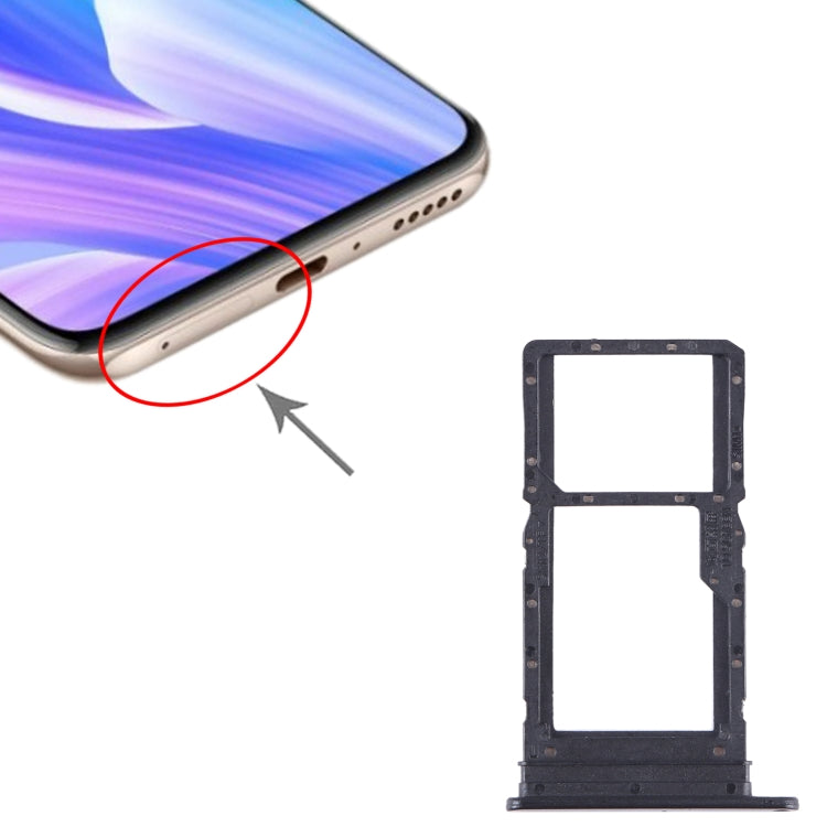 For Huawei Enjoy 30 Plus SIM + SIM / Micro SD Card Tray, For Huawei Enjoy 30 Plus