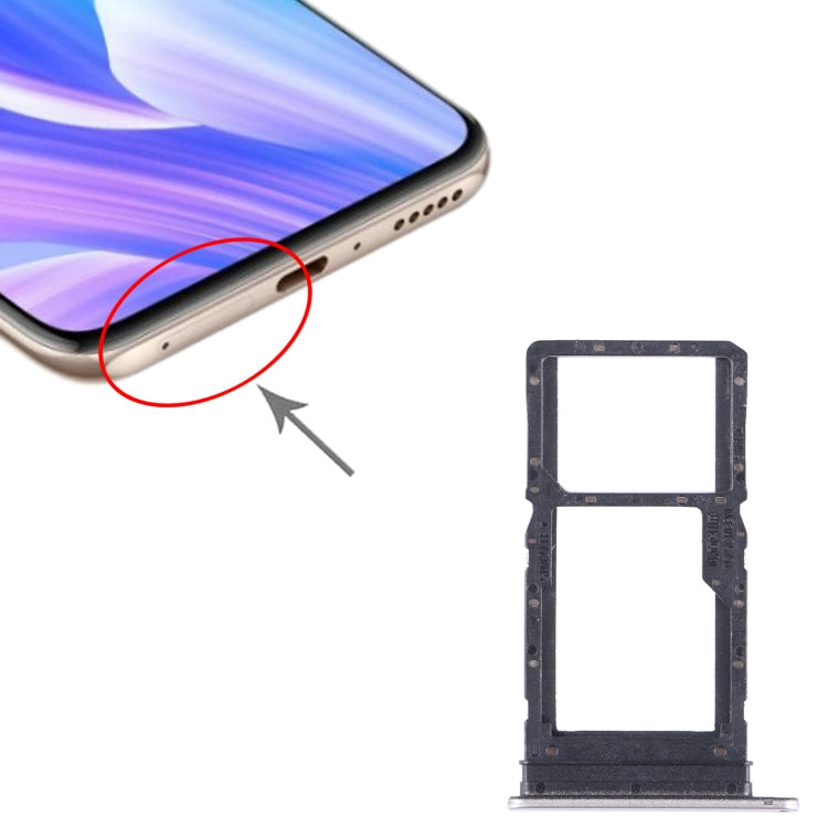 For Huawei Enjoy 30 Plus SIM + SIM / Micro SD Card Tray, For Huawei Enjoy 30 Plus