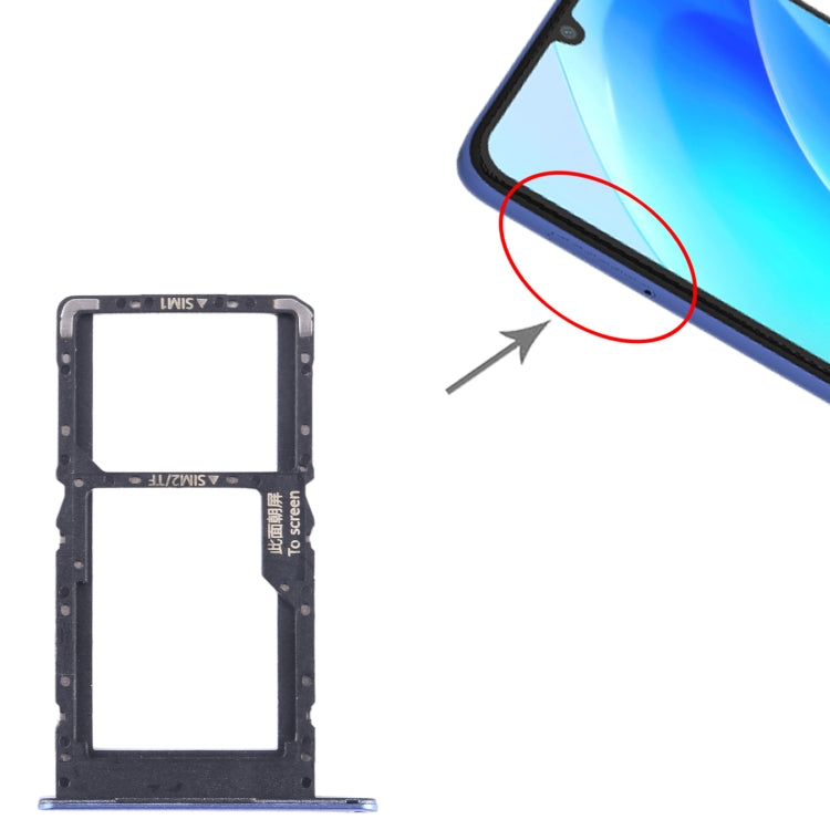 For Huawei nova Y70 SIM + SIM / Micro SD Card Tray, For Huawei nova Y70