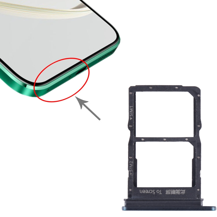 Bandeja para tarjeta SIM y tarjeta SIM para Huawei Nzone S7 Pro+ 5G