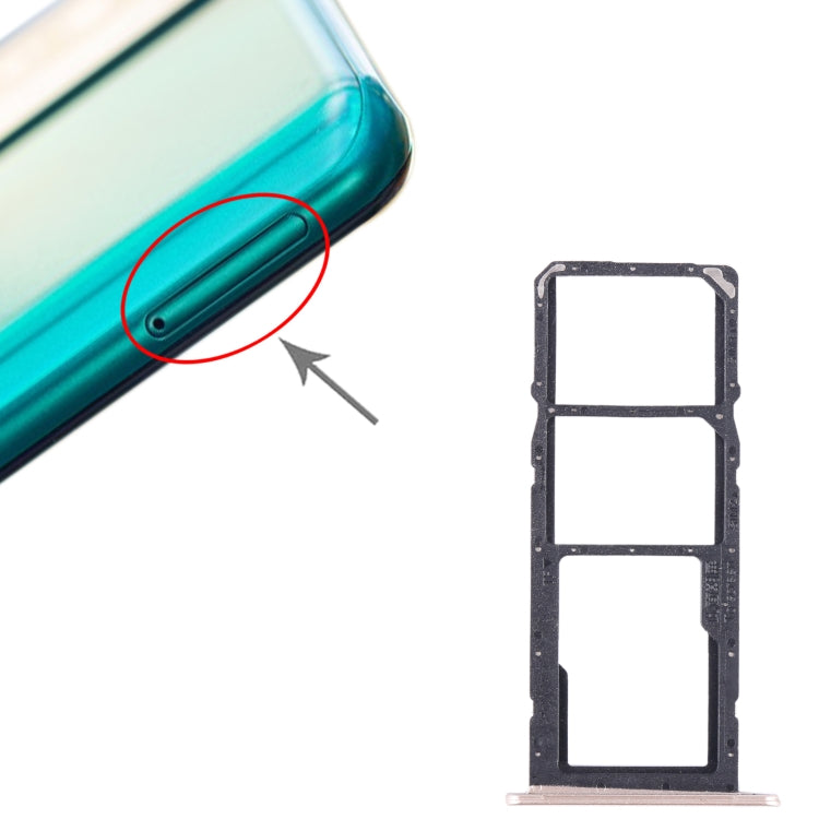 For Honor 10X Lite SIM + SIM + Micro SD Card Tray, For Honor 10X Lite