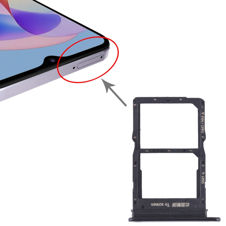 For Honor 10X Pro SIM + SIM / NM Card Tray, For Honor X10 Pro
