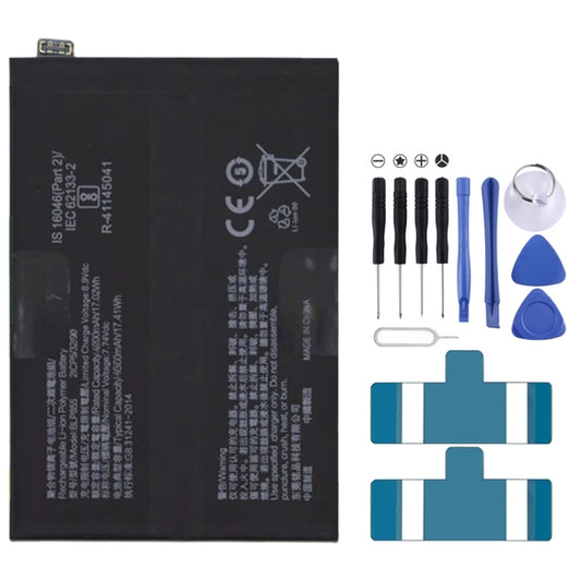 BLP855 4500 mAh Li-Polymer Battery Replacement For OPPO Find X3 Neo, BLP825 For OPPO Find X3 Neo