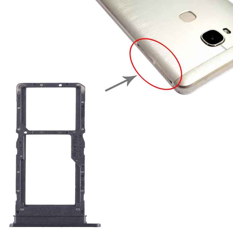 For Honor X5 SIM + SIM / Micro SD Card Tray