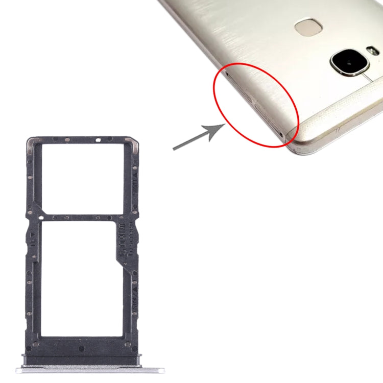 For Honor X5 SIM + SIM / Micro SD Card Tray, For Honor X5