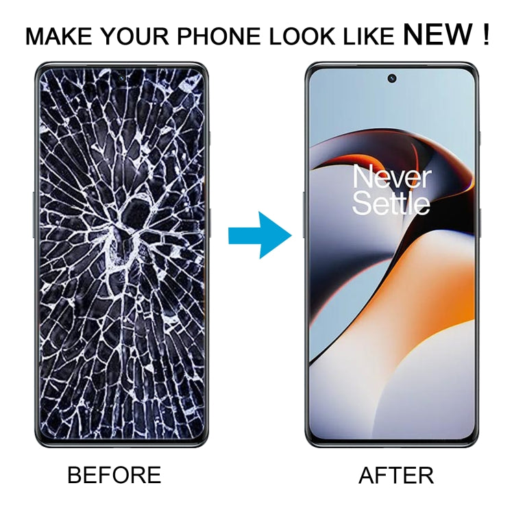 For OnePlus Ace 2  PHK110 LCD Screen Digitizer Full Assembly with Frame, For OnePlus Ace 2