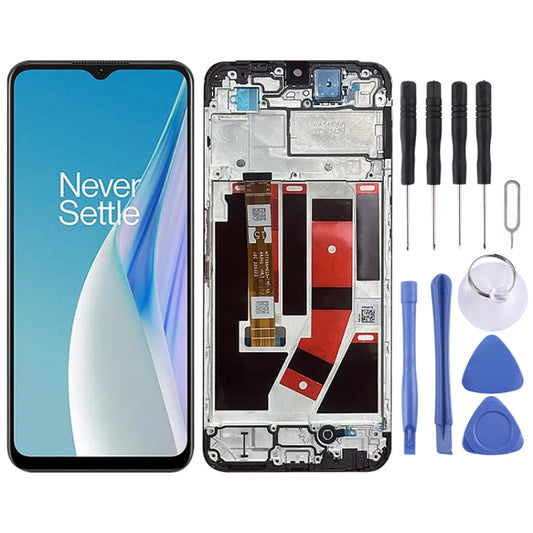 For OnePlus Nord N20 SE CPH2469 LCD Screen Digitizer Full Assembly with Frame, For OnePlus Nord N20 SE