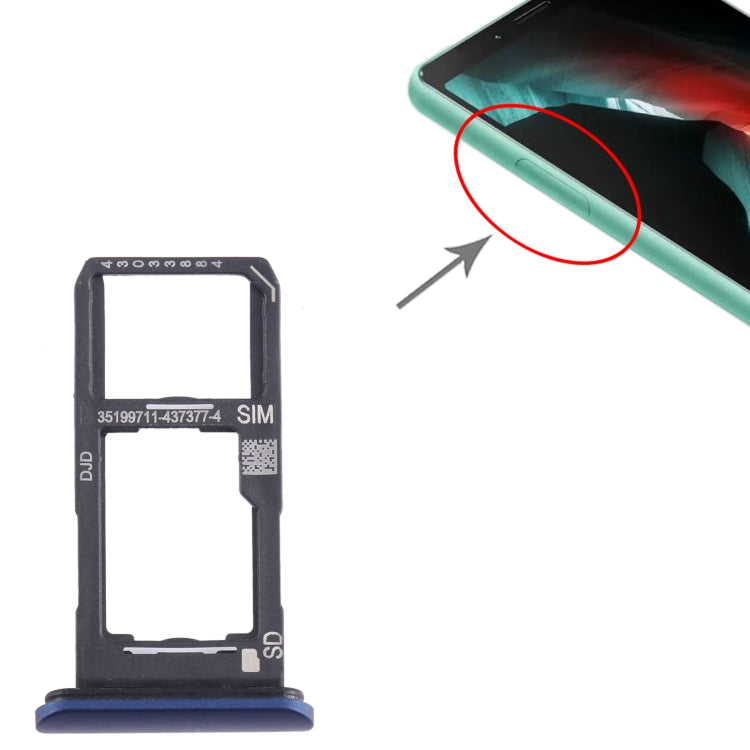 For Sony Xperia 10 II SIM + Micro SD Card Tray, For Sony Xperia 10 II
