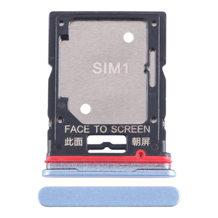 For Xiaomi Redmi K50i SIM Card Tray + SIM Card Tray / Micro SD Card Tray, For Xiaomi Redmi K50i