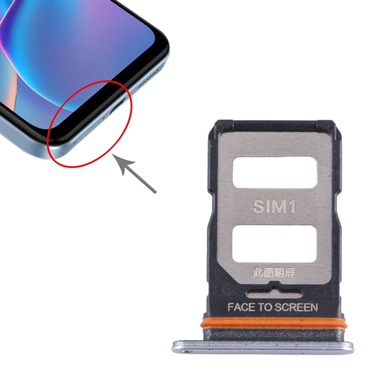 For Xiaomi Redmi Note 12T Pro SIM Card Tray + SIM Card Tray