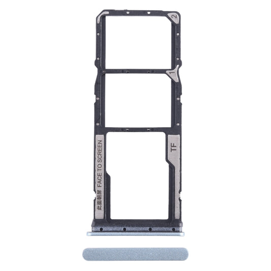 For Xiaomi Redmi 13C SIM Card Tray + SIM Card Tray + Micro SD Card Tray
