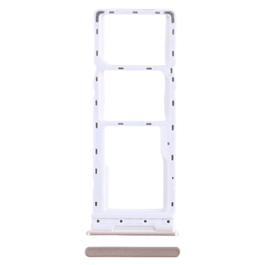 For Tecno Camon 18 SIM Card Tray + SIM Card Tray + Micro SD Card Tray, For Tecno Camon 18